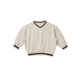 Rylee + Cru Rylee + Cru V-Neck Sweatshirt - Natural