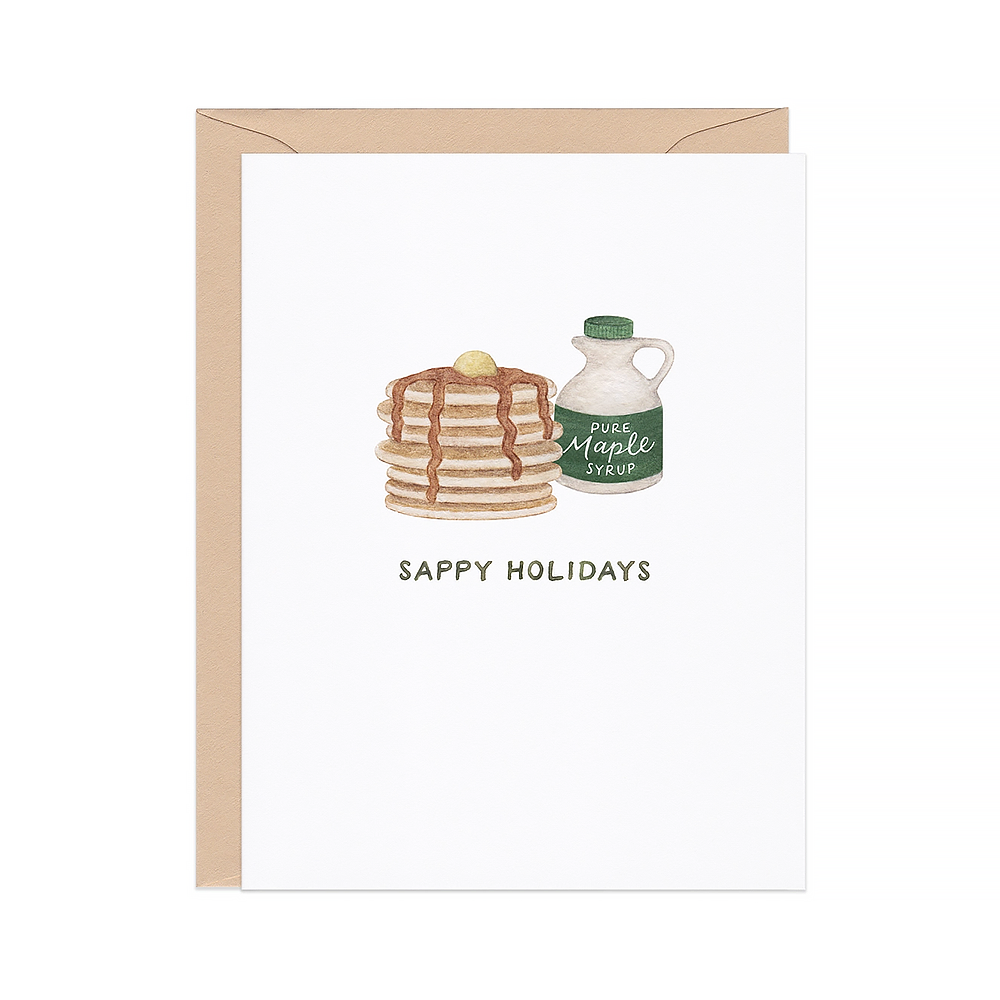 Amy Zhang Amy Zhang - Maple Syrup Holiday Card