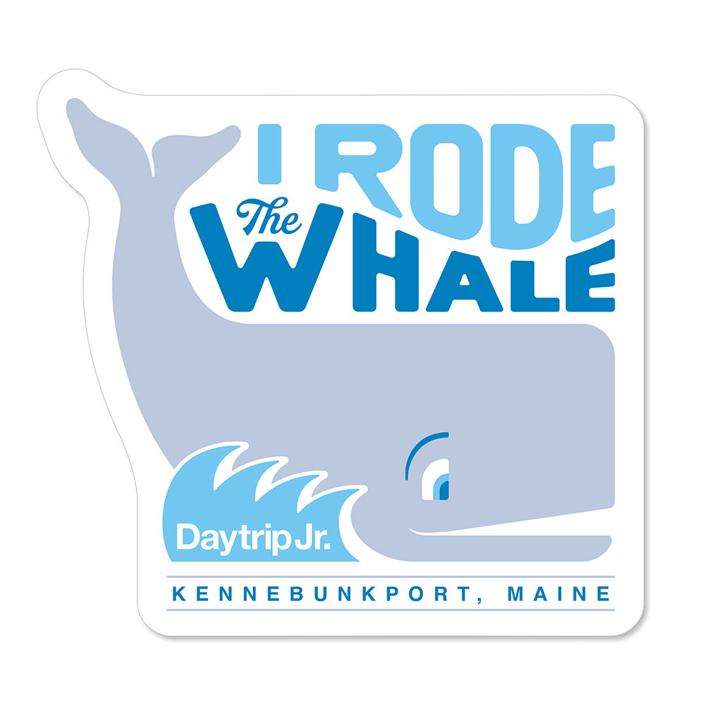 Daytrip Jr. - I Rode The Whale Sticker