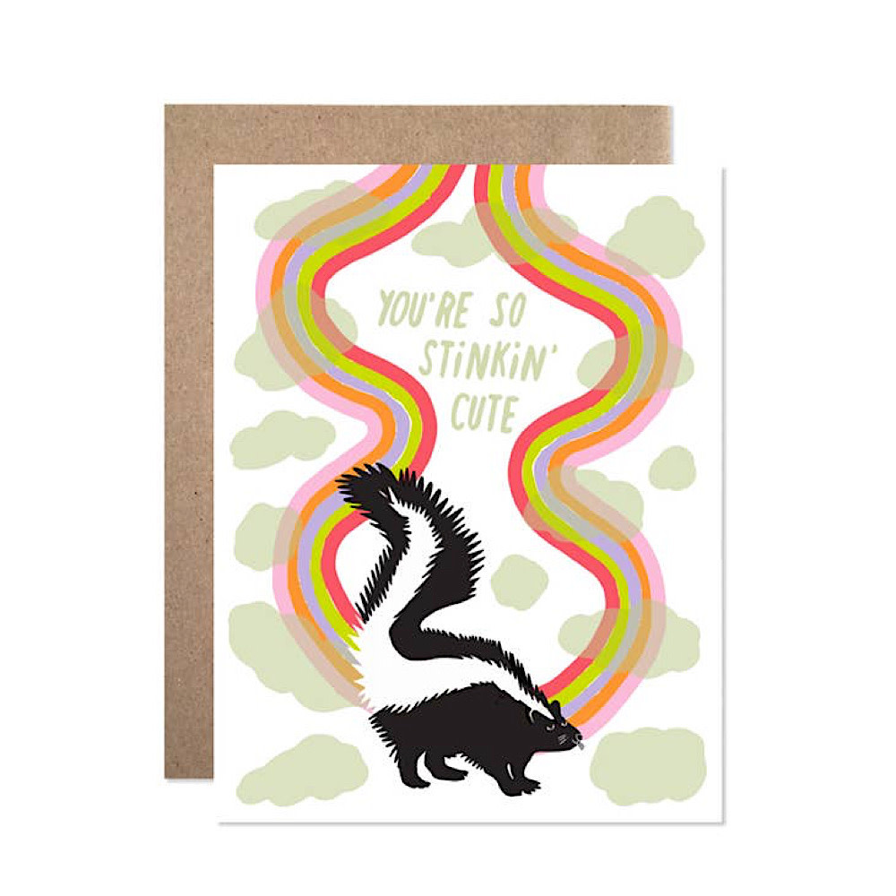 Hartland Cards - Stinkin' Cute Skunk Card