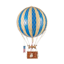 Authentic Models Hot Air Balloon - Decorative Balloon - Blue - 32cm