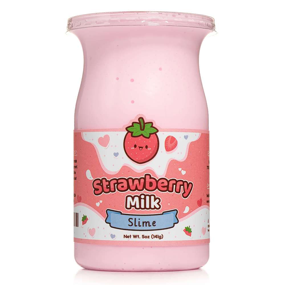 Kawaii Slime Company Kawaii Slime - Strawberry Milk Glossy Slime