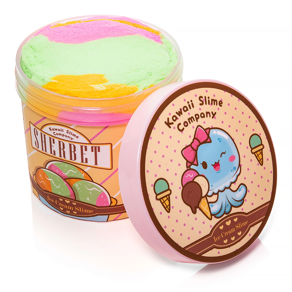 Kawaii Slime - Sherbet Scented Ice Cream Pint Slime