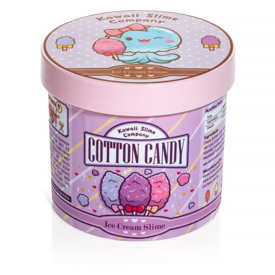 Kawaii Slime Company Kawaii Slime - Cotton Candy Scented Ice Cream Pint Slime