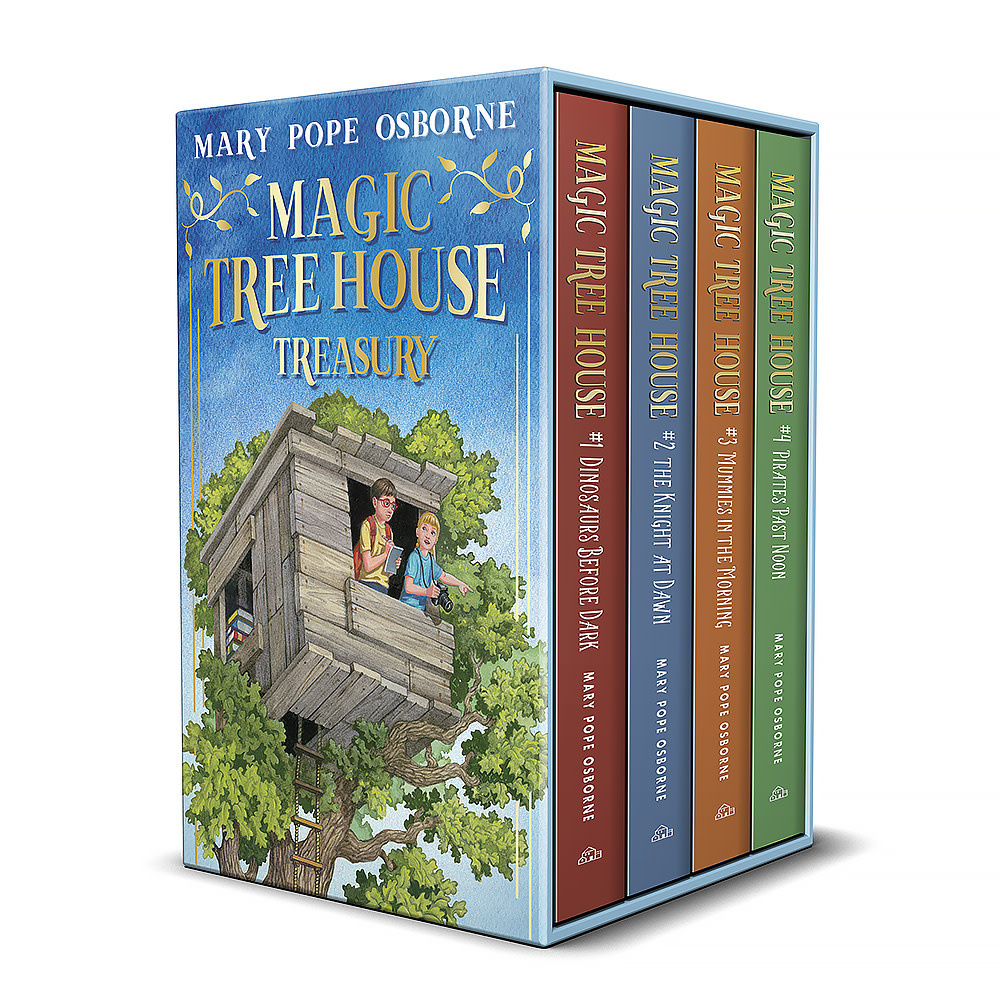 Magic Tree House Treasury Boxed Set: Books 1-4