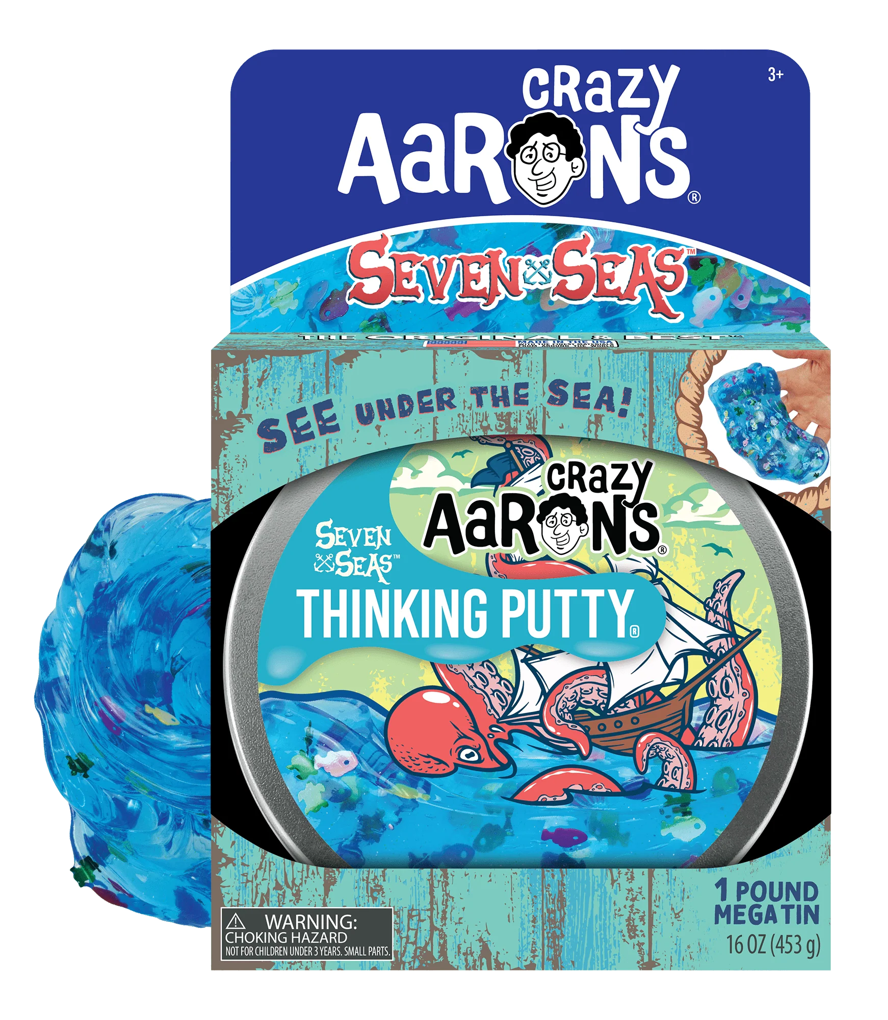 Crazy Aaron's Thinking Putty - 4" - Seven Seas
