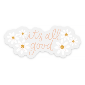 Elyse Breanne Design Elyse Breanne Design Clear Sticker - Its All Good Daisy