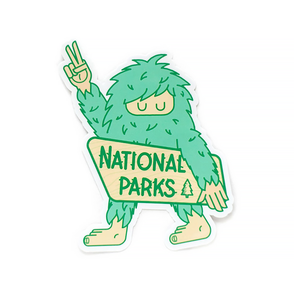 Ello There - Bigfoot National Park Sticker
