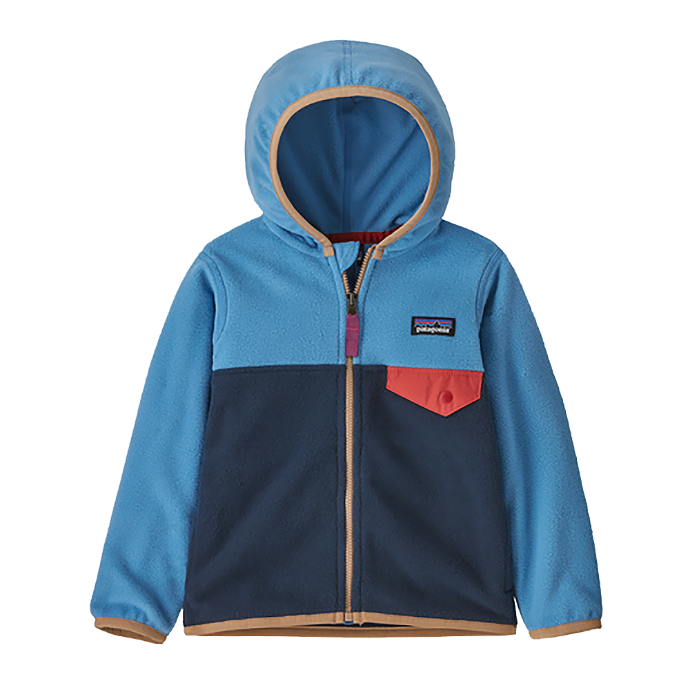 Patagonia - Baby Micro D Snap-T Jacket - New Navy w/ Blue Bird