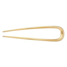 Machete Machete - Midi Oval French Hair Pin - Gold Plated