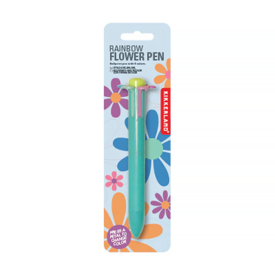 Kikkerland Rainbow Flower Pen
