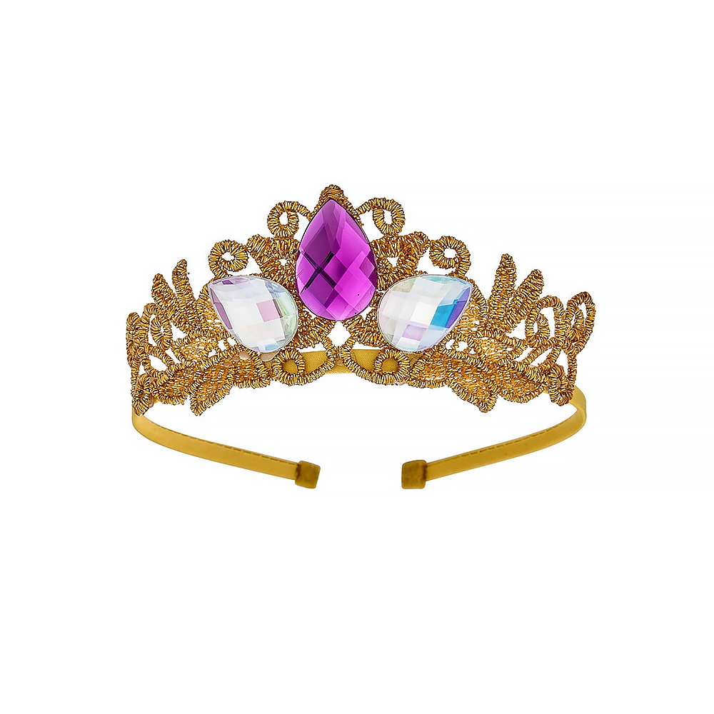 Bailey & Ava Pure Radiance Princess Crown - Purple & Clear