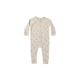 Rylee + Cru Rylee + Cru Organic Pajama Long John - Trees