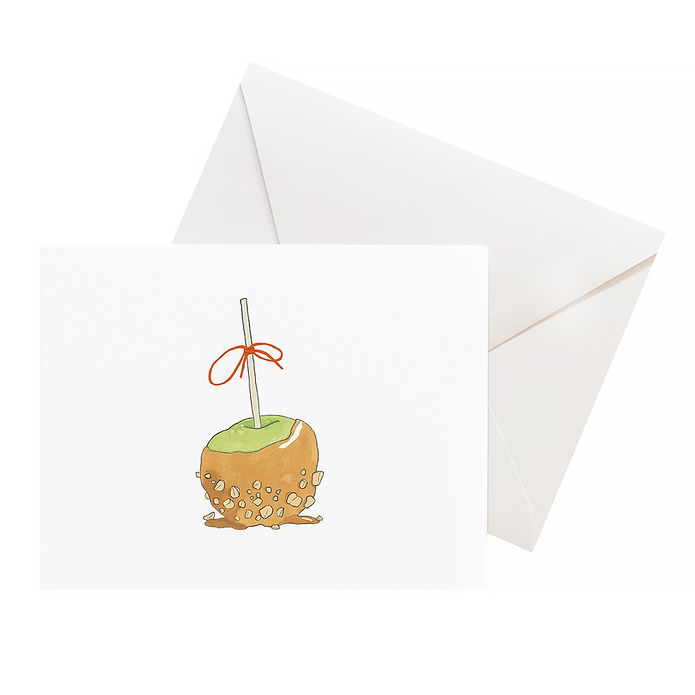 Sara Fitz Card - Box Set of 8 - Caramel Apple