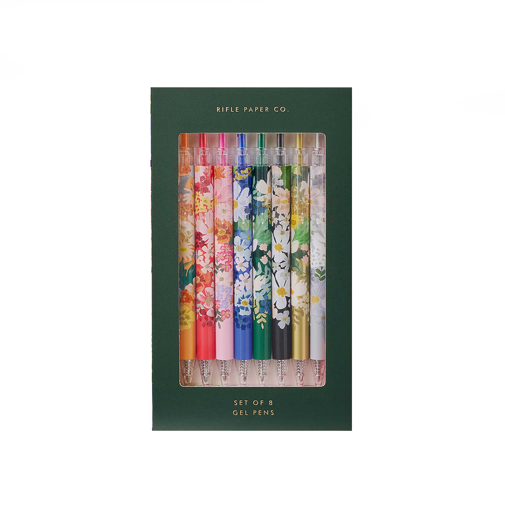 Rifle Paper Co. - Gel Pens - Set of 8 - Margaux