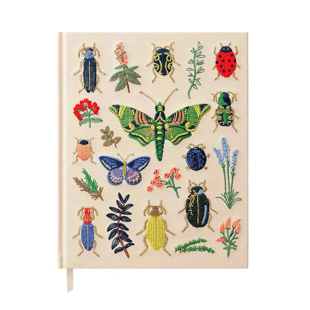 Rifle Paper Co. Rifle Paper Co. - Embroidered Sketchbook - Curio
