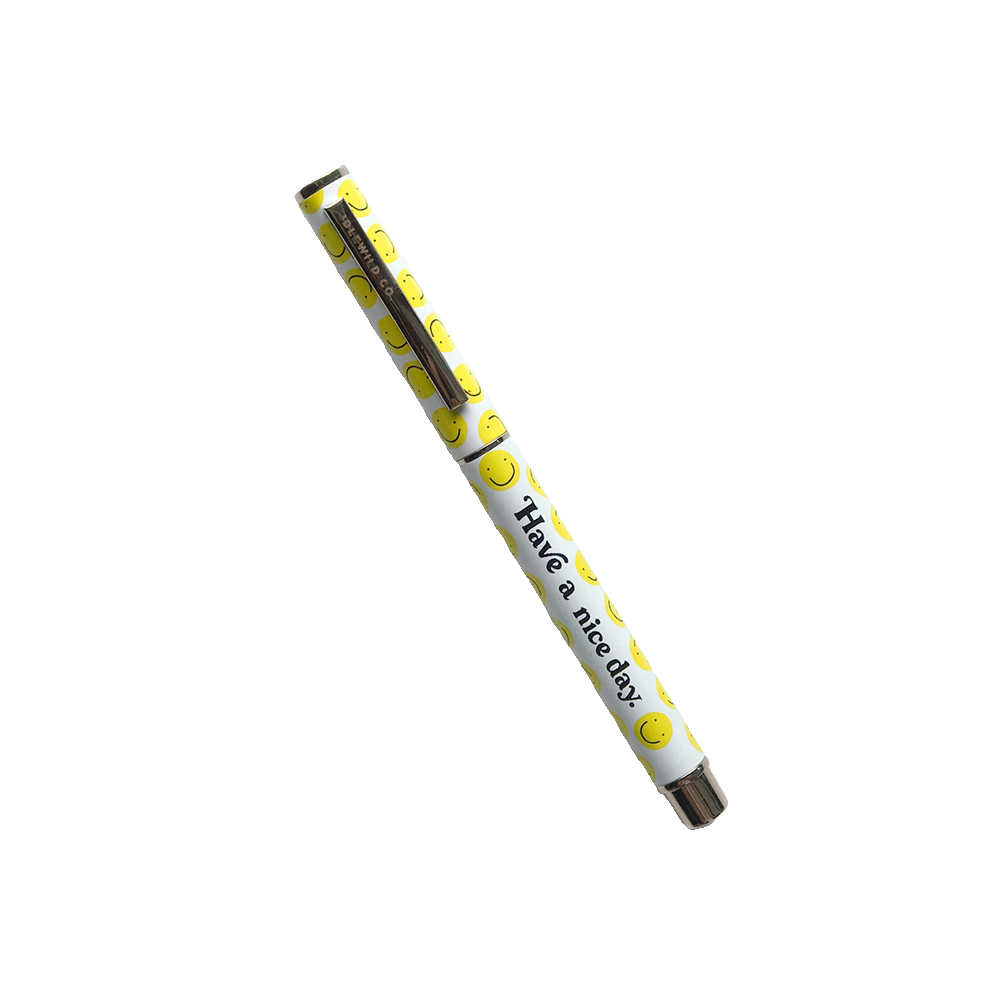 Idlewild - Luxe Writing Pen - Have A Nice Day Smiley