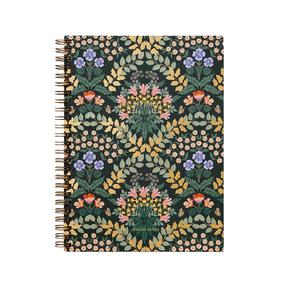 Rifle Paper Co. Spiral Notebook - Bramble Trellis