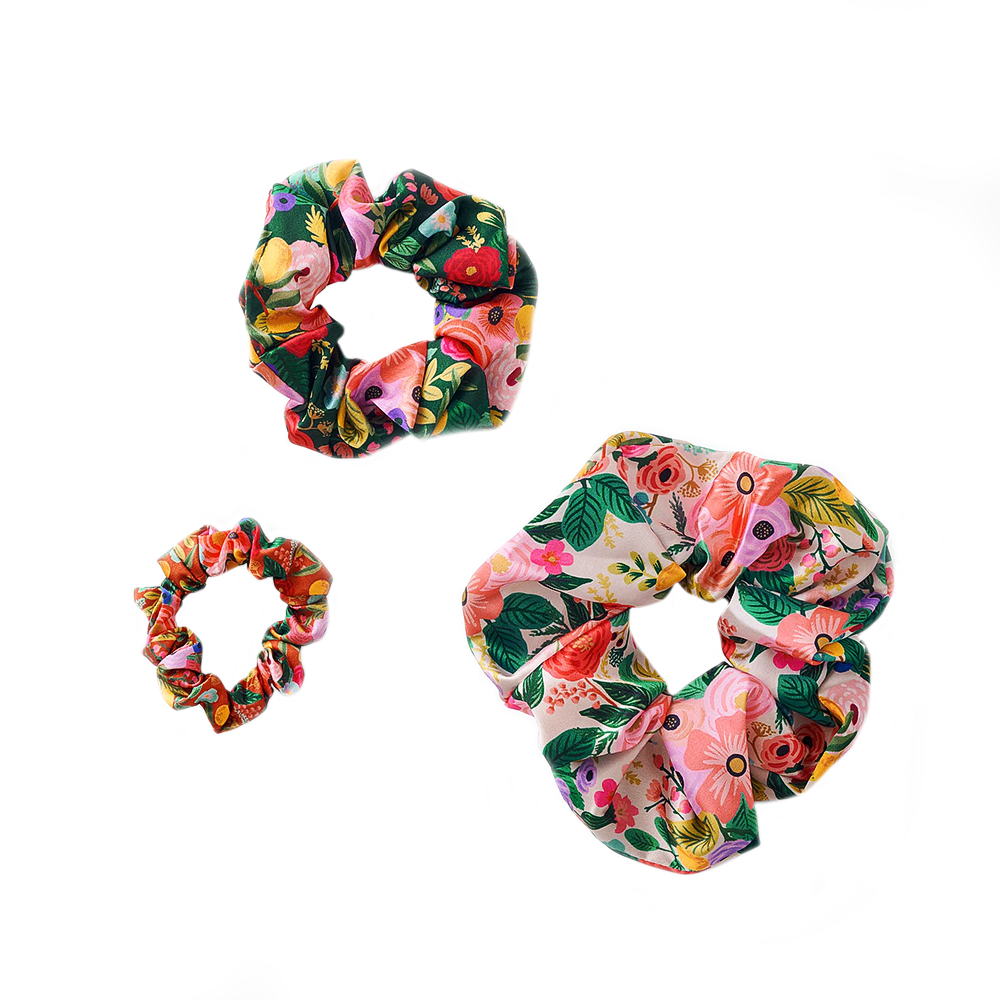 Rifle Paper Co. Rifle Paper Co. Silky Scrunchie Set of 3 - Garden Party