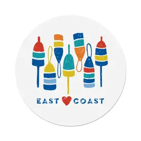 Inkwell Originals Inkwell Originals Sticker - East Coast Buoys