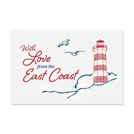 Inkwell Originals Inkwell Originals Postcard - East Coast Love
