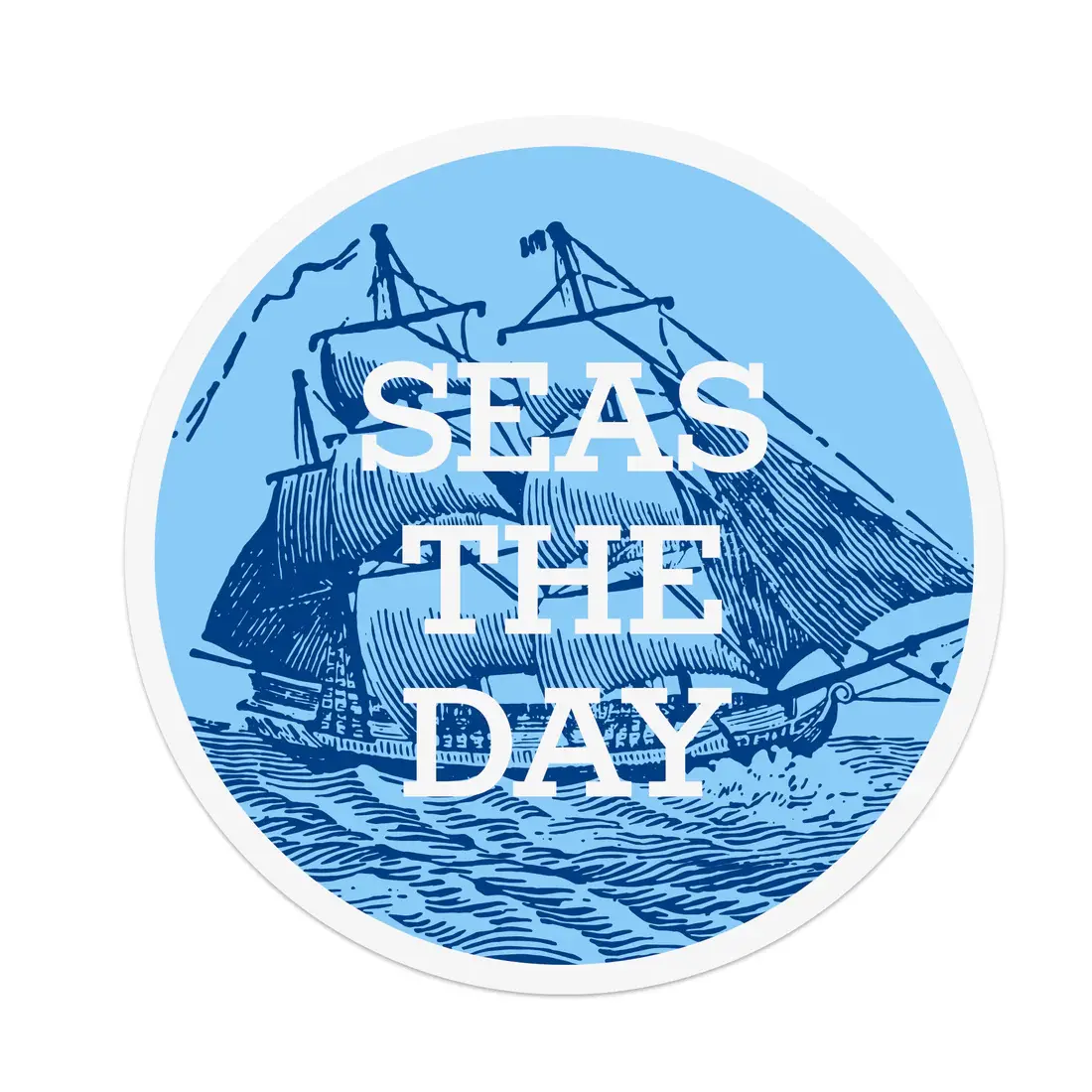 Inkwell Originals Inkwell Originals Sticker - Seas The Day