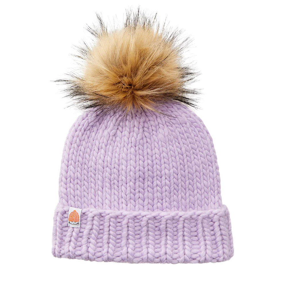Sh*t That I Knit - Kids Rutherford Beanie - Lavender