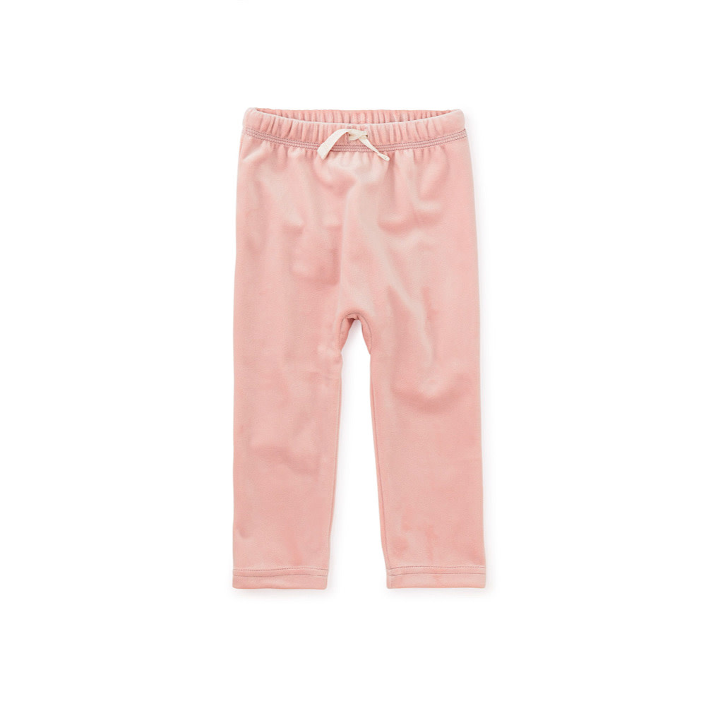 Tea Collection Tea Collection Very Velour Baby Joggers - Cameo Pink