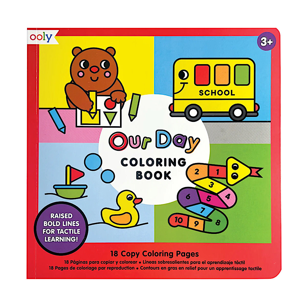 Ooly - Copy Coloring Book - Our Day