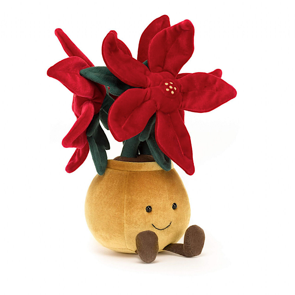 Jellycat Amuseable Poinsettia - 9 Inches