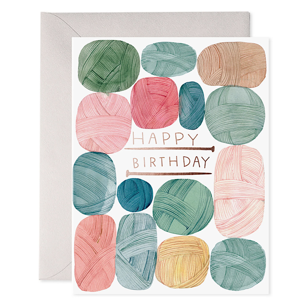 E Frances Paper E. Frances Card - Knit Wishes