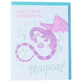 Smudge Ink Smudge Ink - Happy Dragon Birthday Card