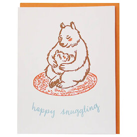 Smudge Ink Smudge Ink - Snuggling Bears Baby Card