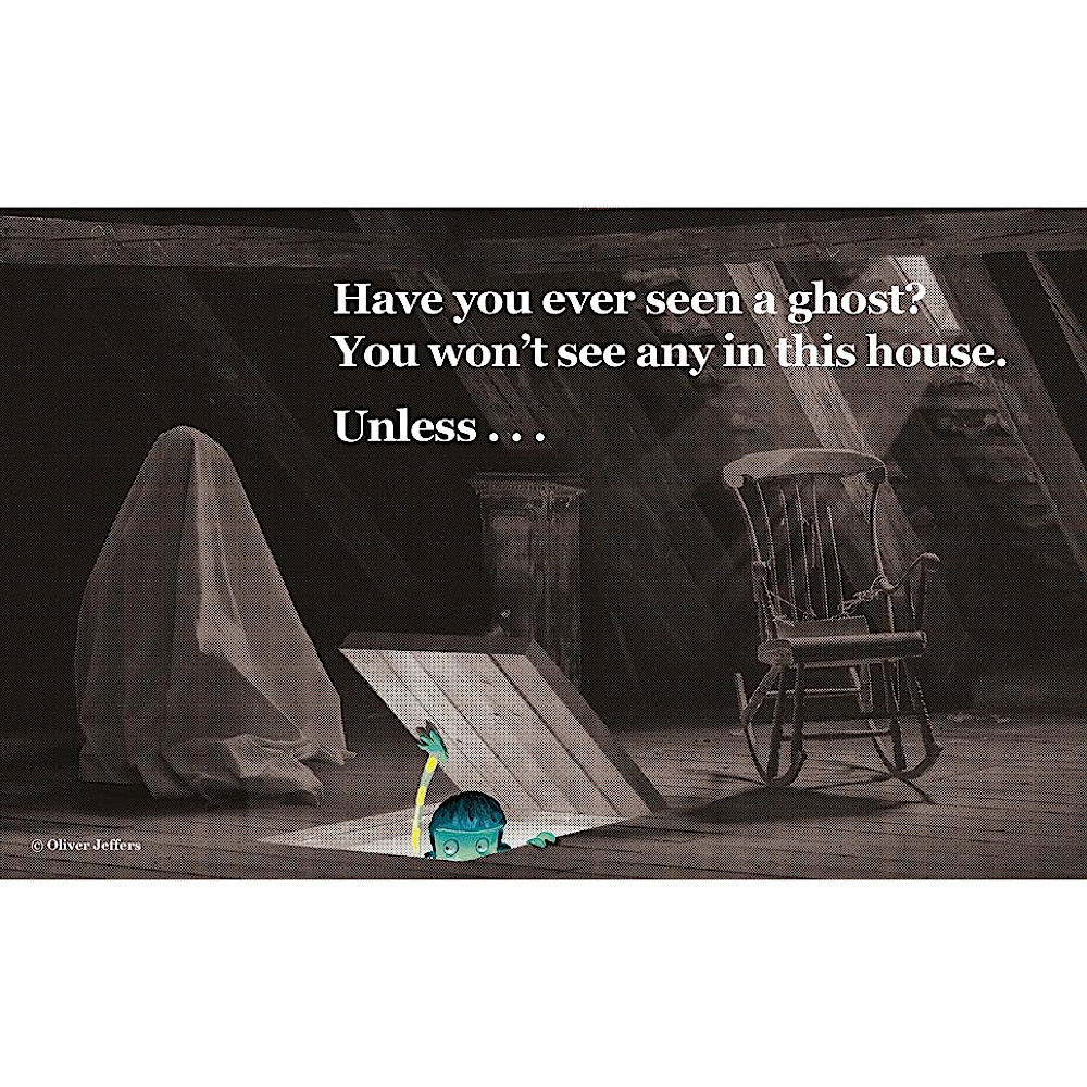 There's a Ghost In This House Hardcover Book