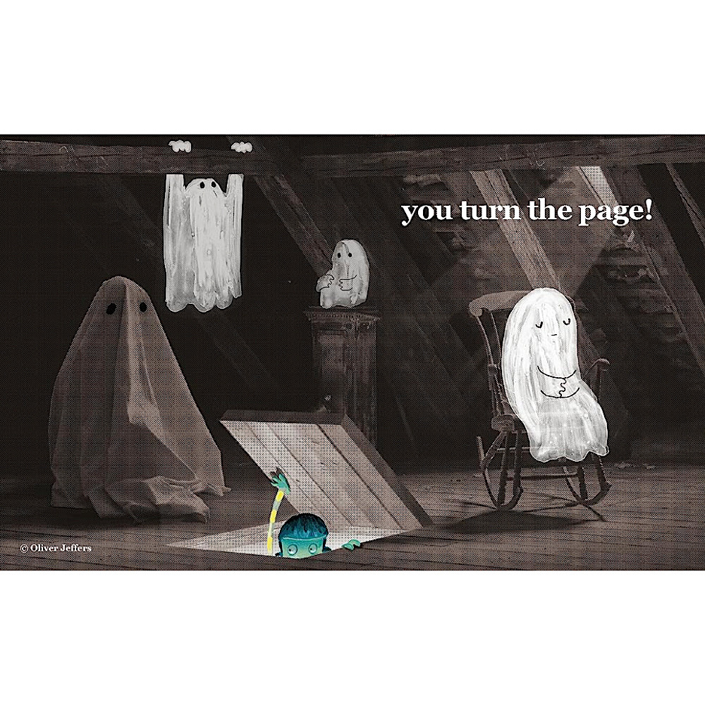 There's a Ghost In This House Hardcover Book