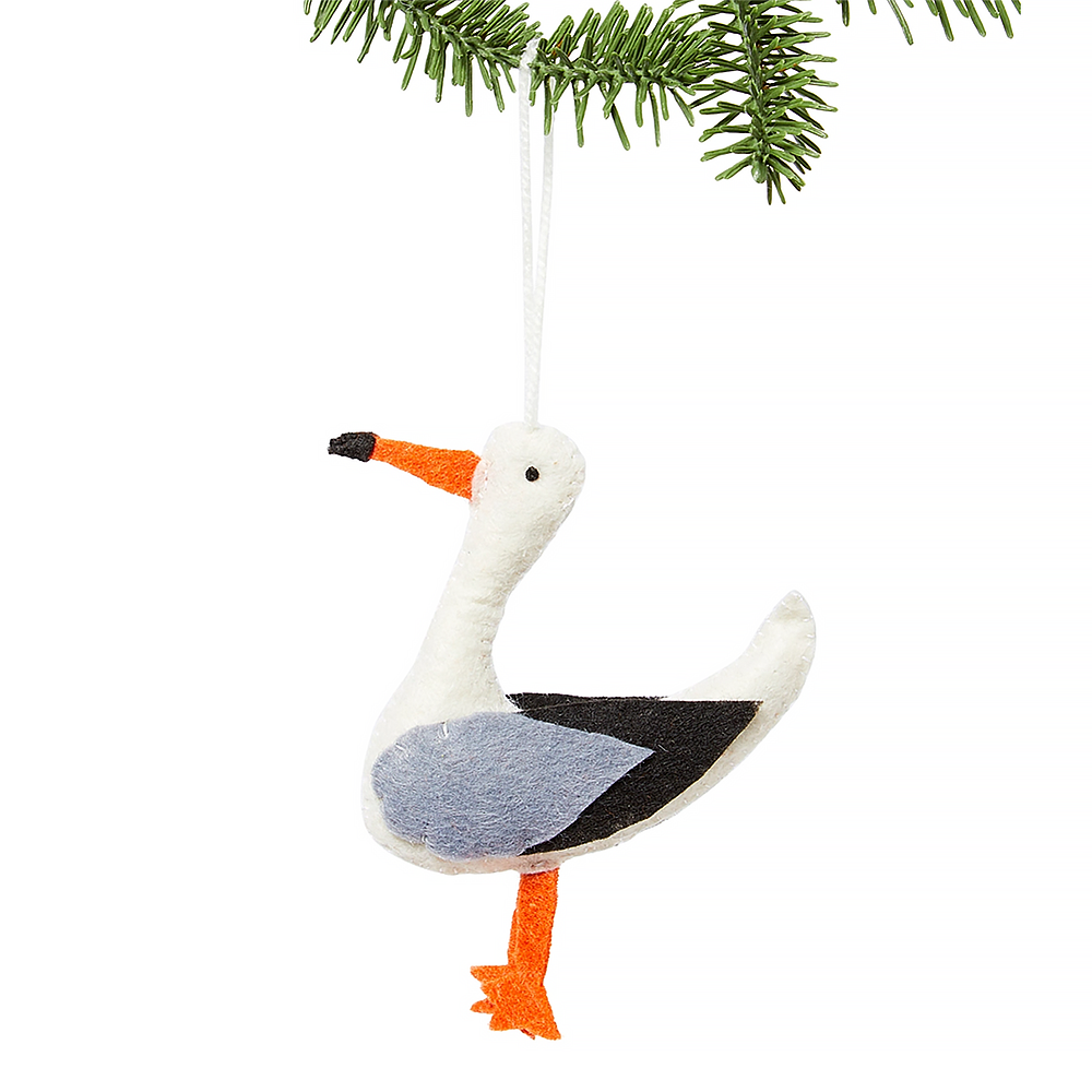 Silk Road Bazaar Silk Road Bazaar Ornament - Seagull