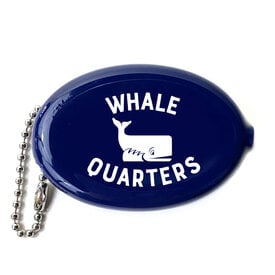 Three Potato Four Daytrip Jr. Custom Coin Pouch - Daytrip Jr Whale Quarters