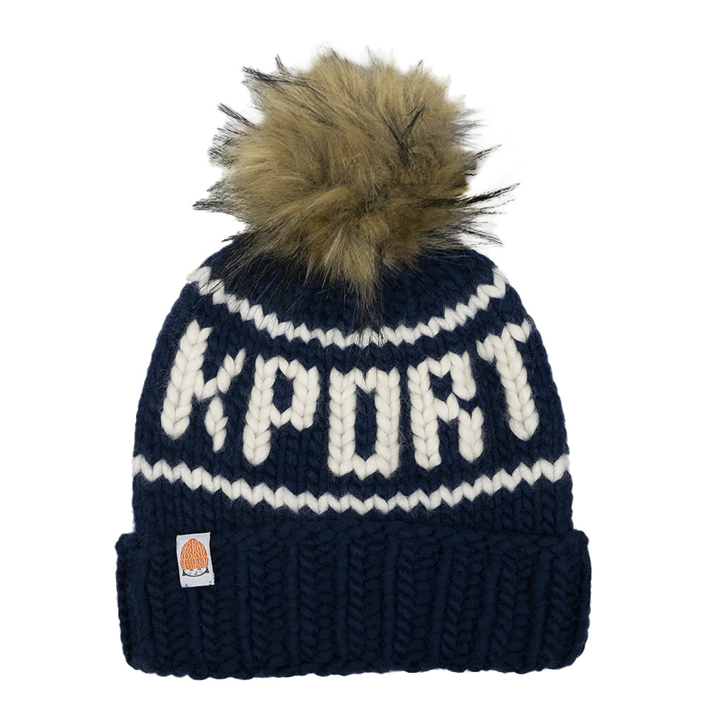 Sh*t That I Knit - The KPORT Beanie - Navy