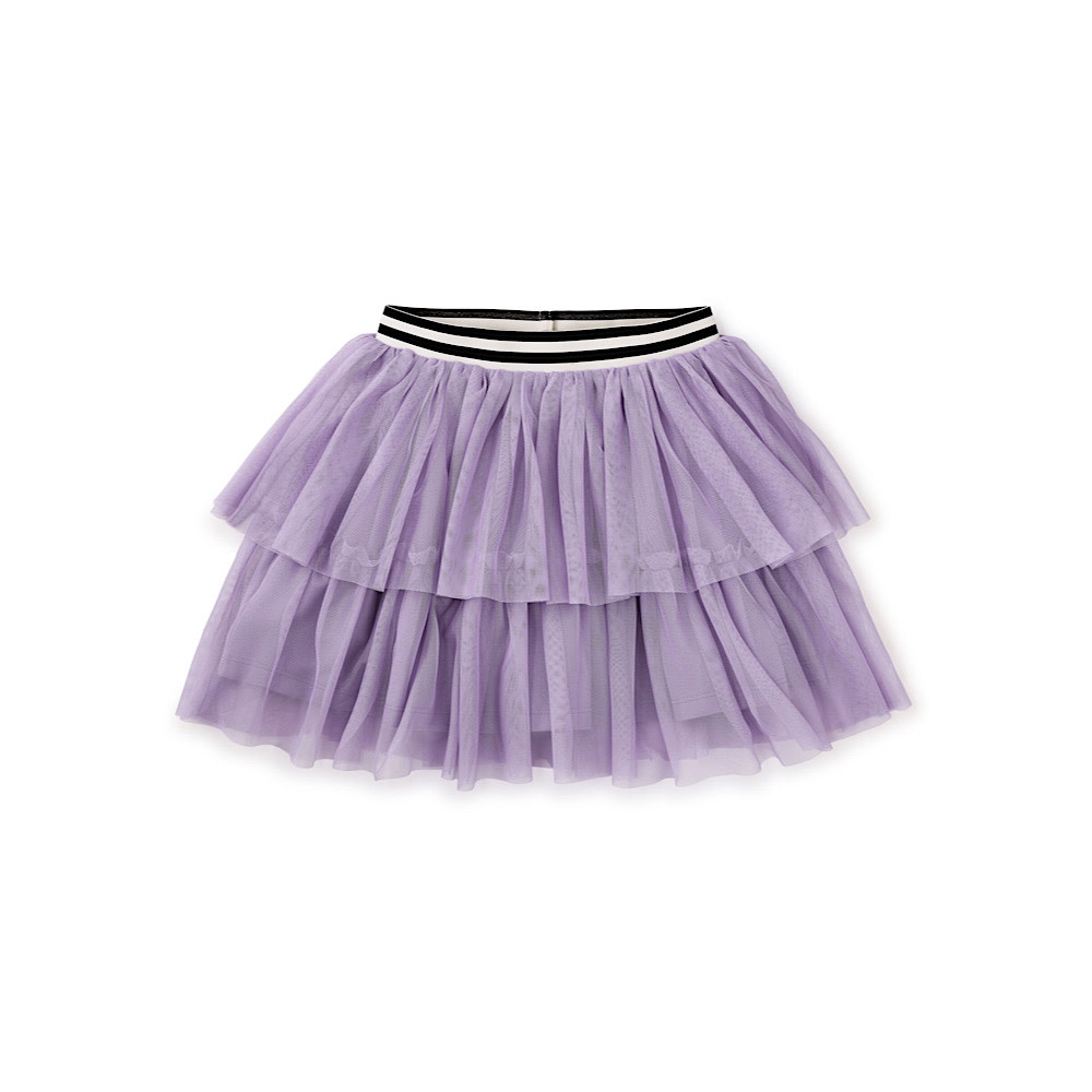 Tea Collection Tea Collection Tiered Tulle Skirt - Sheer Lilac