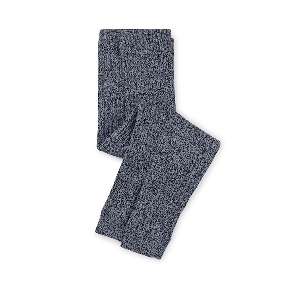 Tea Collection Marled Sweater Leggings - Indigo