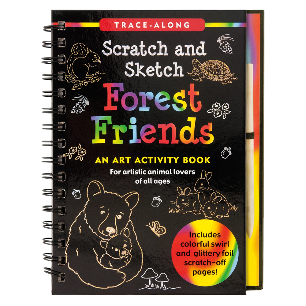 Scratch and Sketch Forest Friends