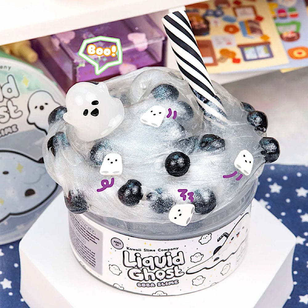 Kawaii Slime - Liquid Ghost Boba Slime