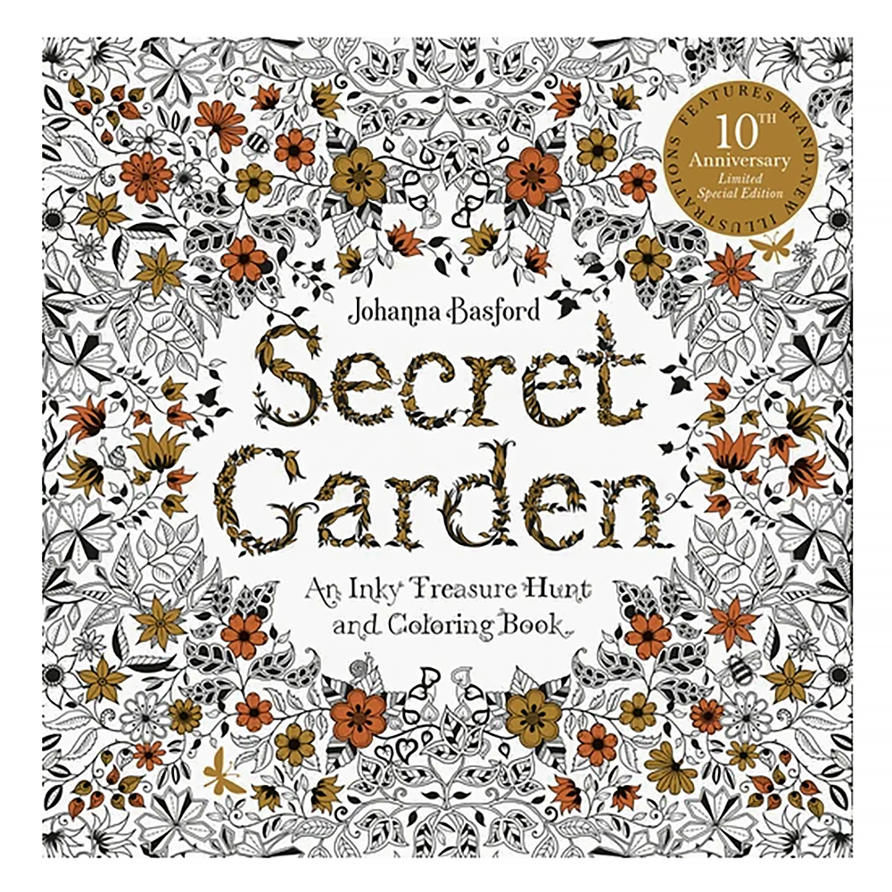 Chronicle Secret Garden - 10th Anniversary Limited Special Edition Coloring Book