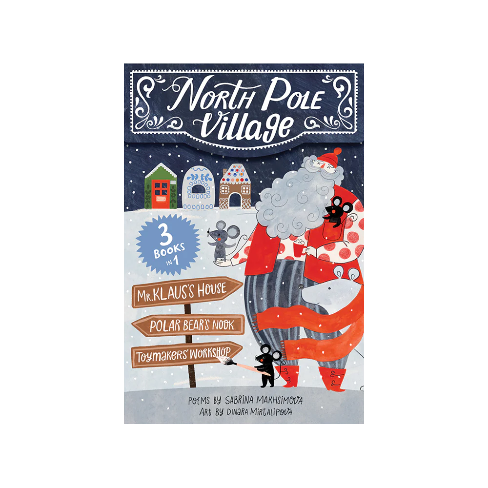 North Pole Village - Board Book