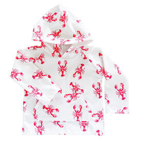 Jennifer Ann Jennifer Ann Organic Pocket Hoodie - Lobsters