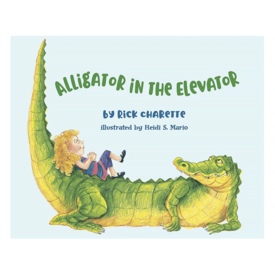 McSea Books Alligator in the Elevator Hardcover Book