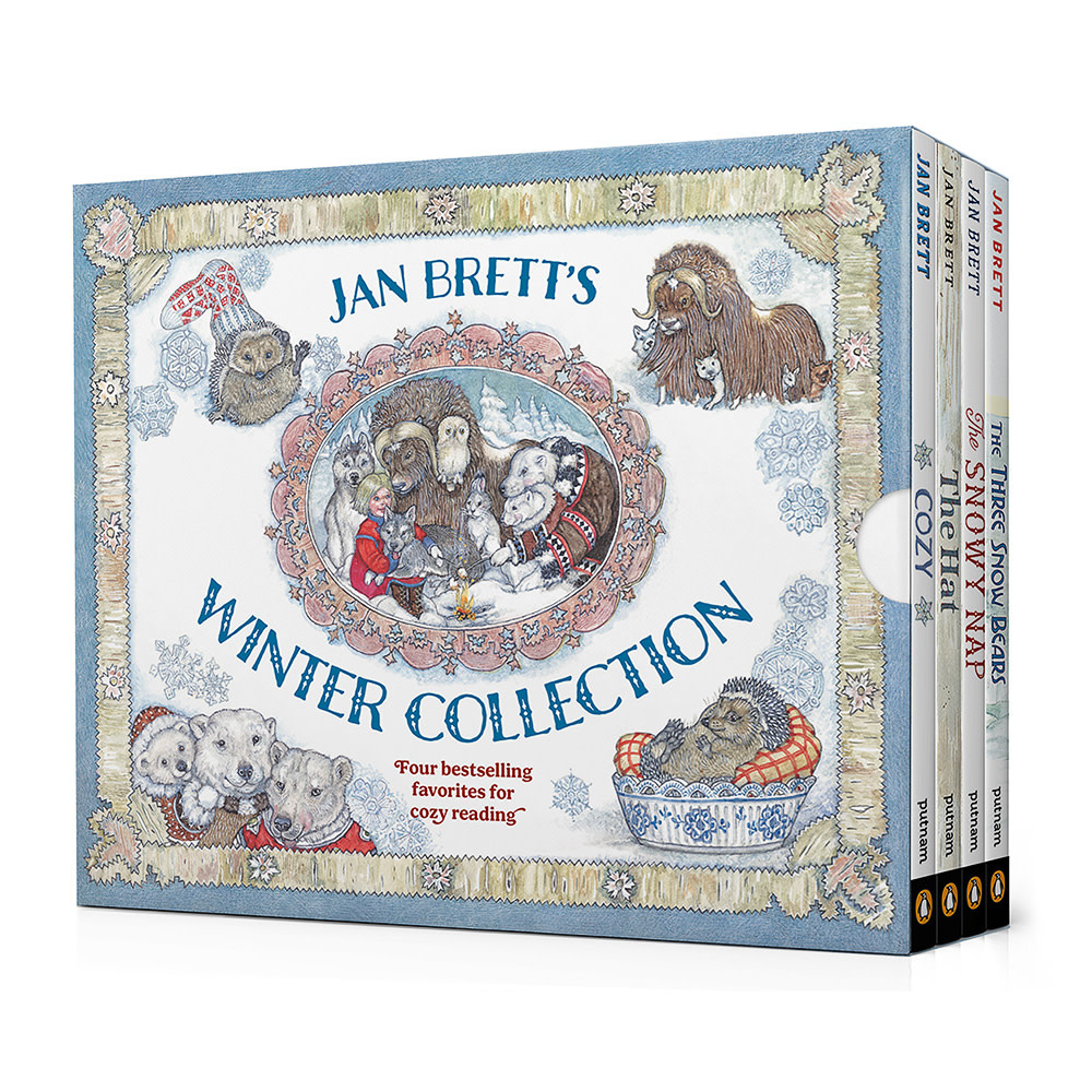 Penguin Random House Jan Brett's Winter Collection Box Set Hardcover Book