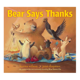 Simon & Schuster Bear Says Thanks Board Book