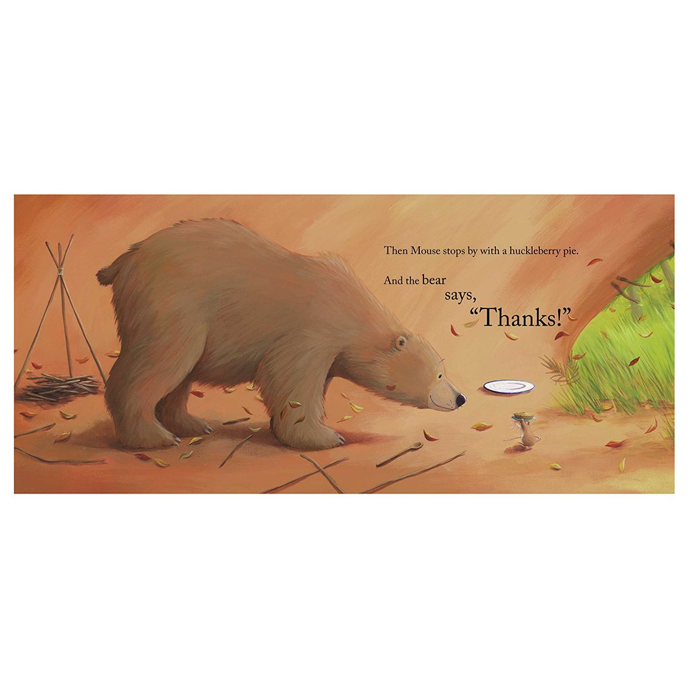 Bear Says Thanks Board Book