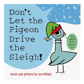 Little Brown & Co Don't Let the Pigeon Drive the Sleigh! Hardcover Book